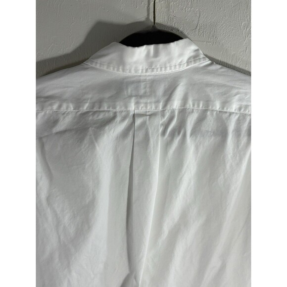 Ralph Lauren Black Label White Button Down Classic Fit Men Shirt Size 17,  34/35 - Picture 4 of 10